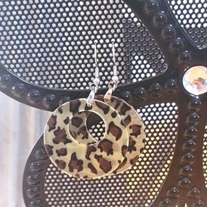 Animal Print Dangles